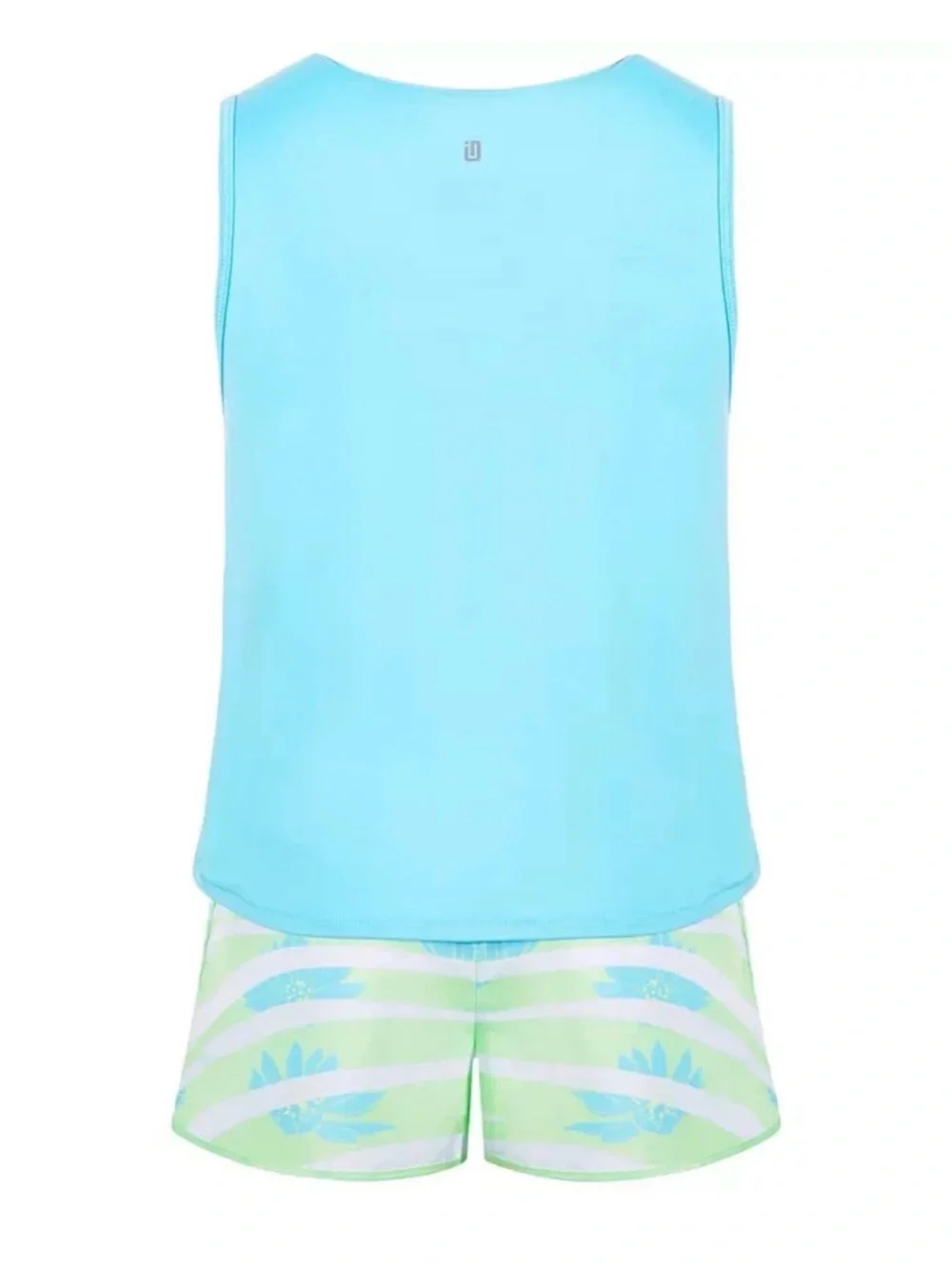 NWT ID IDEOLOGY Toddler Girls Legendary Tank & Shorts Set Blue  Size 5